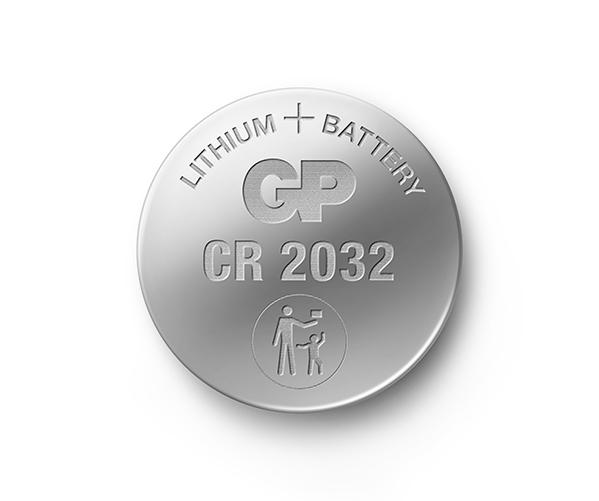 GP Lithium Coin Batteries CR2032