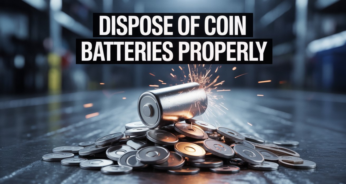 5 Simple Tips for Safe Coin Battery Use and Disposal: Protecting You, Your Loved Ones, and the Earth