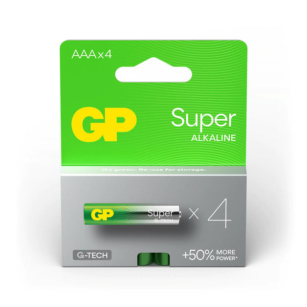GP Super Alkaline AAA Batteries