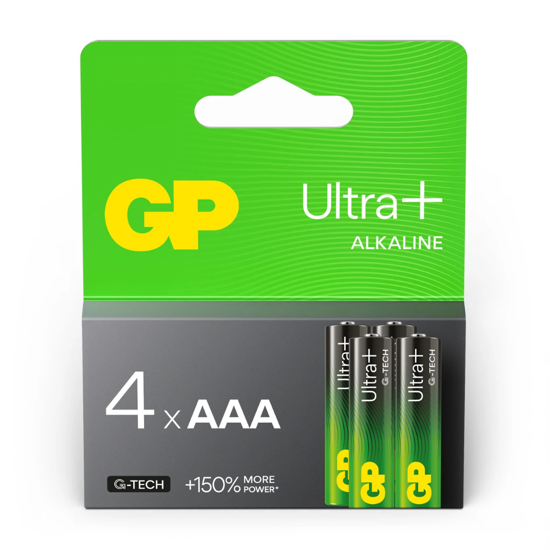 GP Ultra Plus Alkaline AAA Batterien