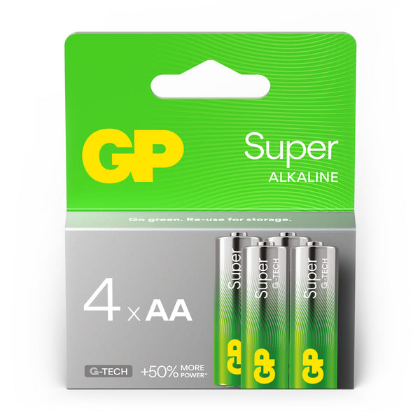 GP Super Alkaline AA Batteries