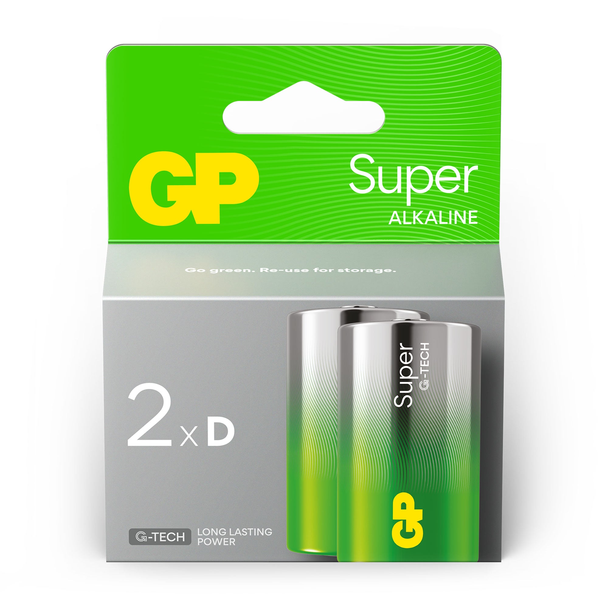 GP Super Alkaline D Batterien