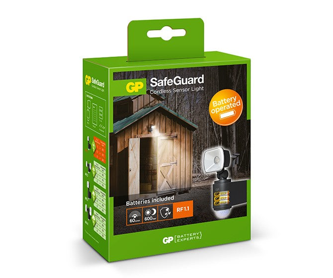 SafeGuard Sensor Light Single headlamp battery powered 60lm