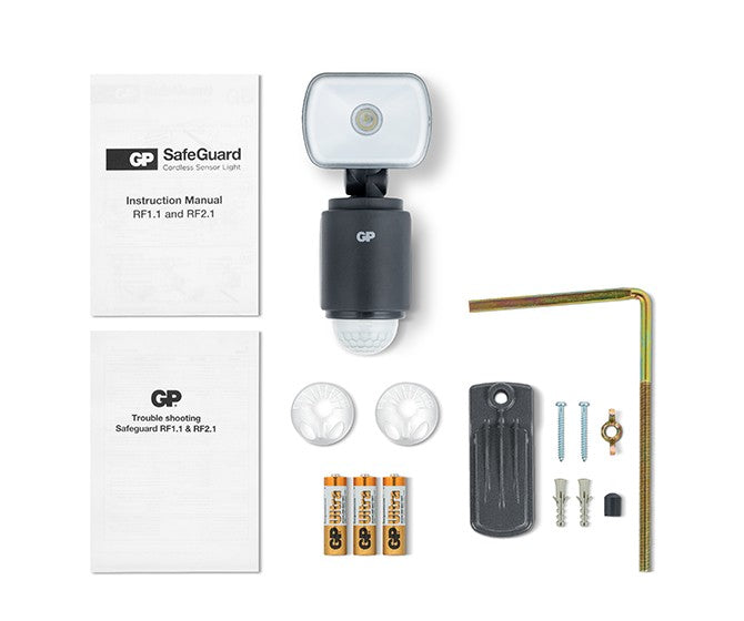 SafeGuard Sensor Light Single headlamp battery powered 60lm