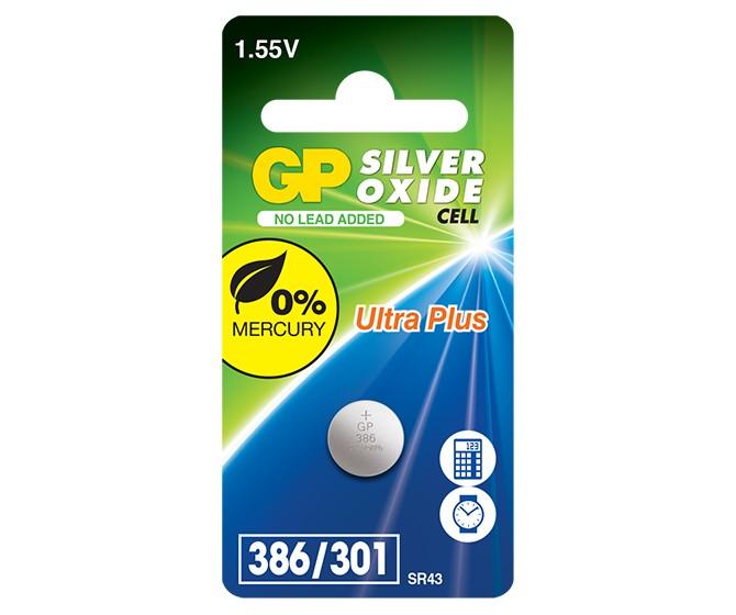 GP Silver Oxide Battery - 386