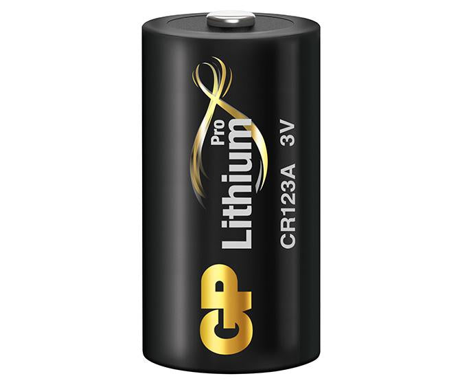 GP Pro CR123A Lithium Battery