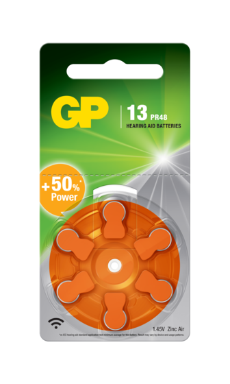 GP ZA13 Hearing Aid Batteries
