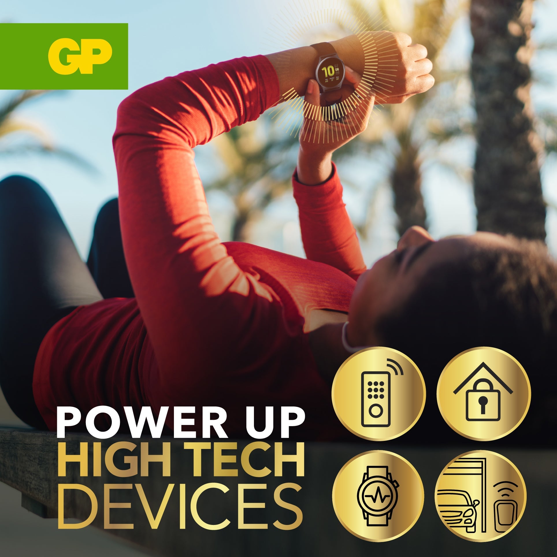 GP Lithium Coin Batteries CR2477