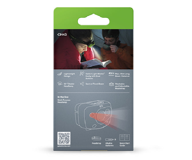 GP DISCOVERY Multi Purpose Head Torch CH43