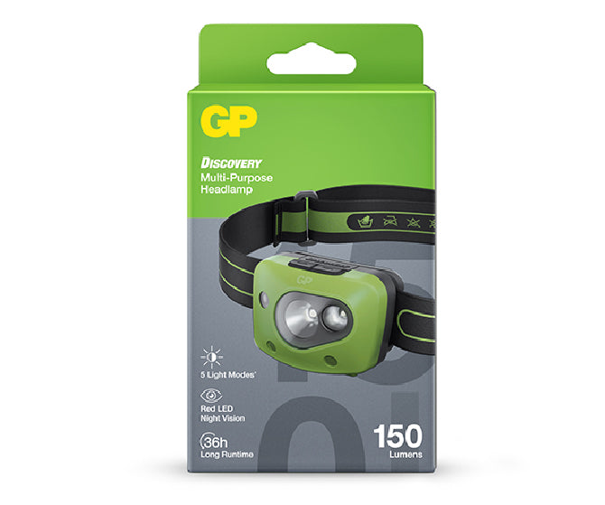 GP DISCOVERY Multi Purpose Head Torch CH43