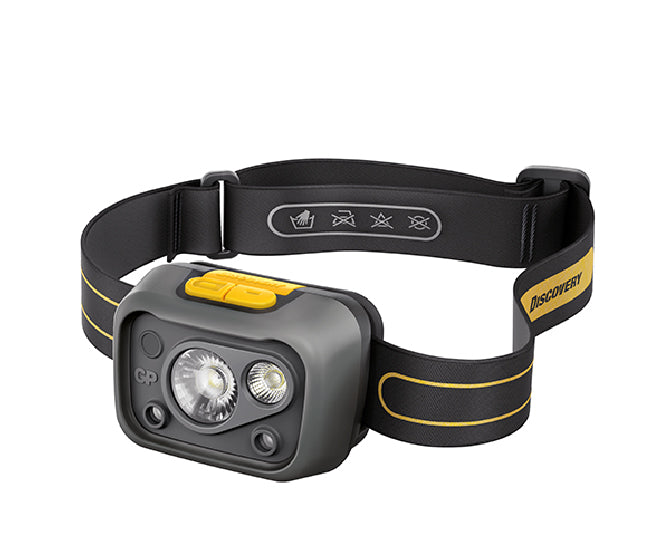 GP DISCOVERY Tough Motion Sensor Work Head Torch CHW54