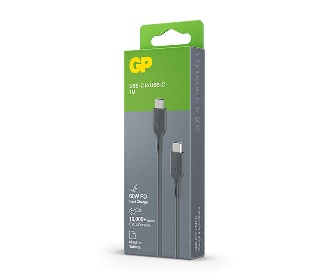 GP 1 metre USB-C to USB-C Charge & Sync Cable CC1P