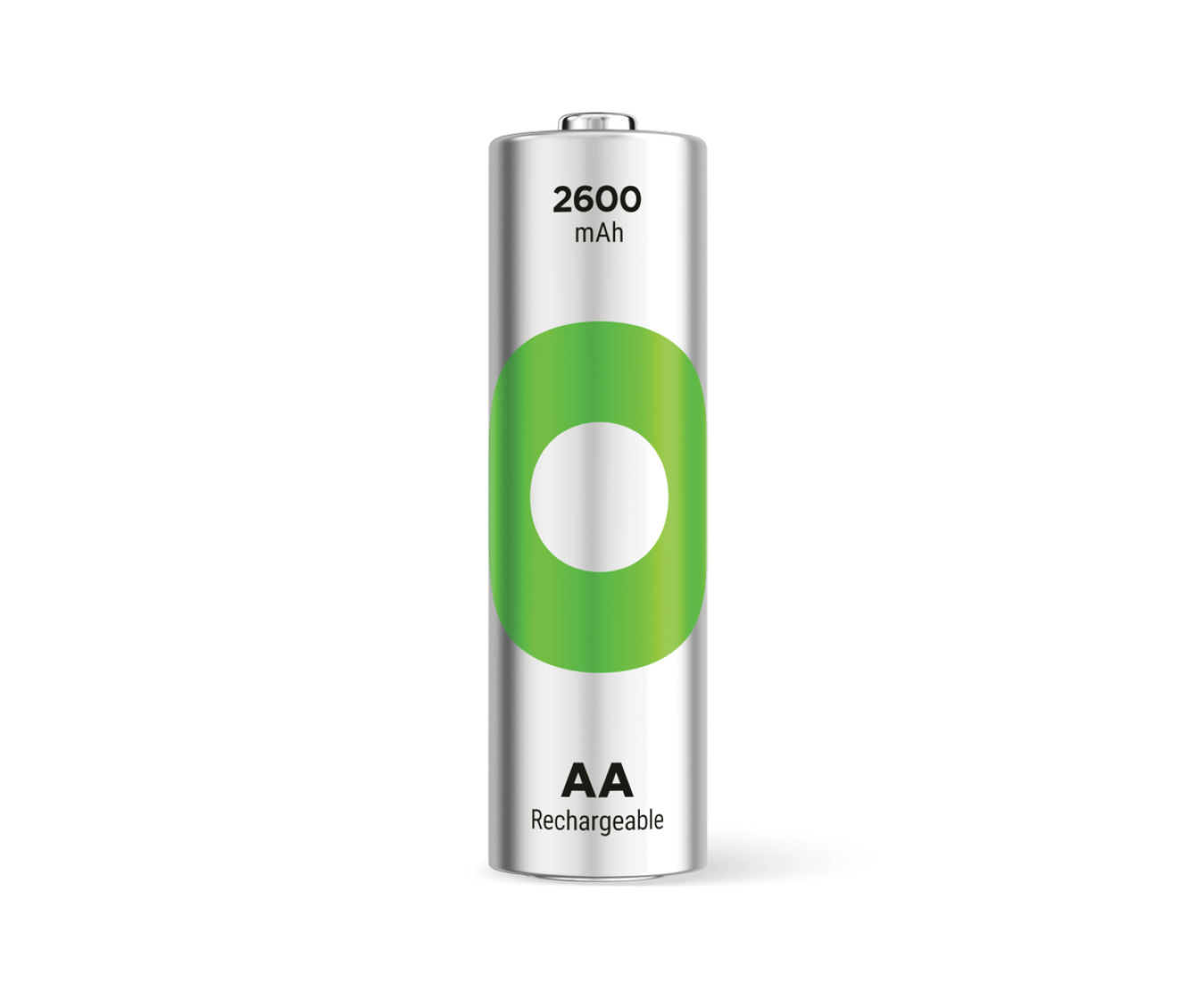 GP Recyko AA Rechargeable Batteries 2600 mAh Card of 4