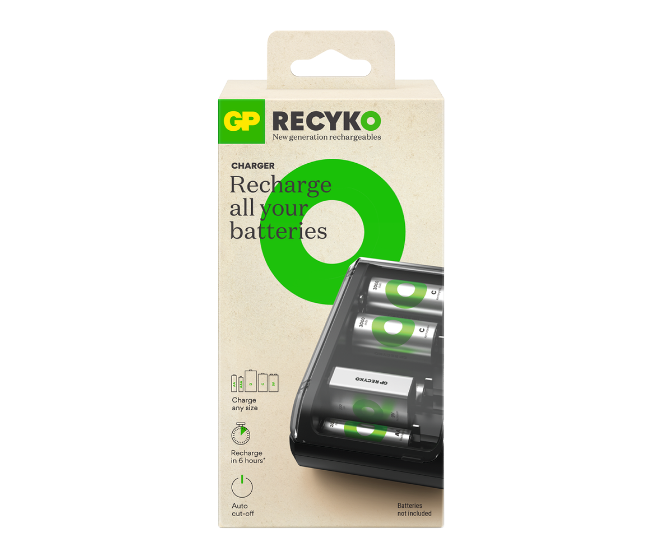 GP Recyko B631 USB Universal Battery Charger
