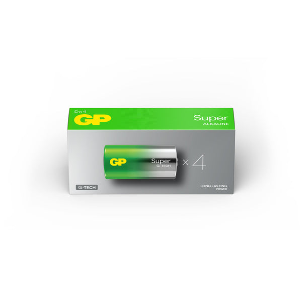 GP Super Alkaline D Size Batteries