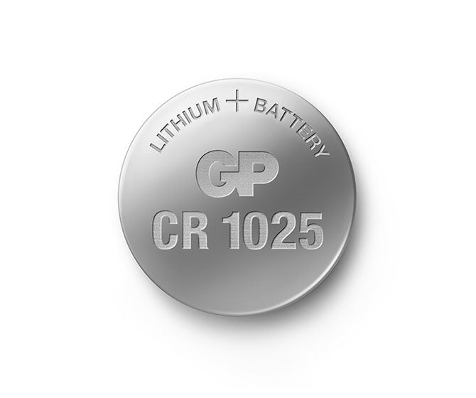 GP Lithium Coin Batteries CR1025