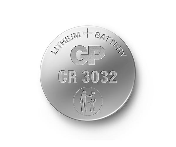 GP Lithium Coin Batteries CR3032