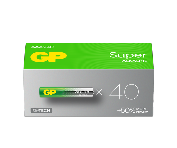 GP Super Alkaline AAA Batteries