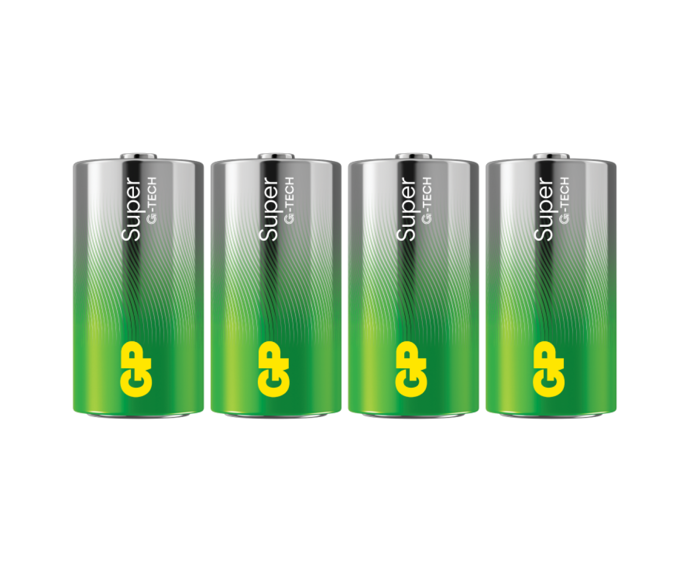 GP Super Alkaline C Size Batteries