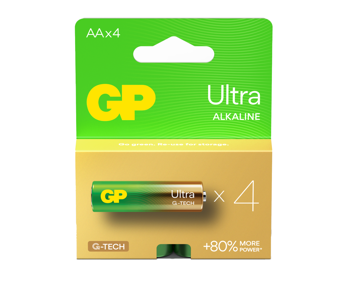 GP Ultra Alkaline AA Batteries